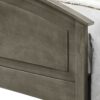 King Bed With Versatile Design Stylish - Gray - Image 4