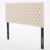Annecy - Contemporary Upholstered Full / Queen Fabric Headboard - Beige - Image 5