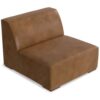 Rex - Center Sofa Module - Brown - Image 4
