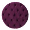 Modern Glam Ottoman Velvet - Fuchsia - Image 9