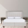 Inlay - Bone Scandi Bedside Table - Oak - Image 11