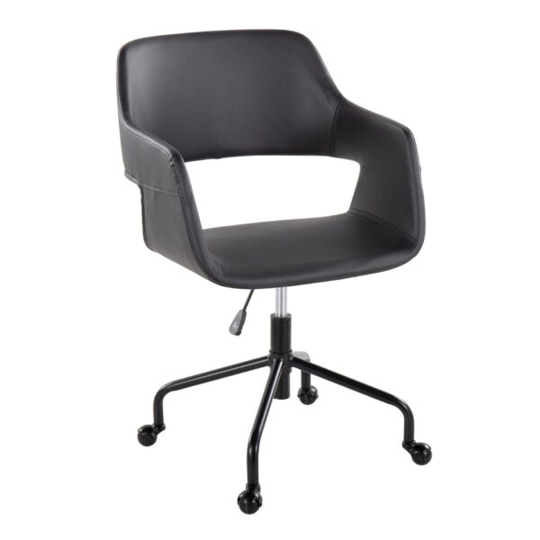 Margarite - Contemporary Adjustable Office Chair - Black
