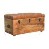 Buffalo - Hide Storage Trunk - Oak - Image 2