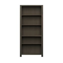 Joshua Creek - High 5 Shelf Bookcase - Barnwood