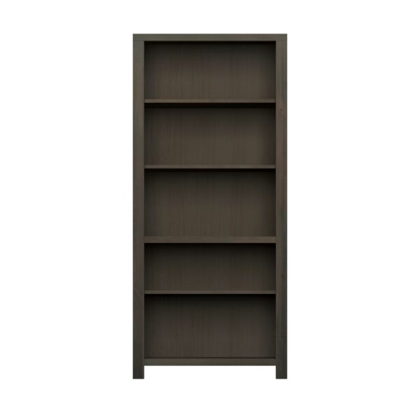 Joshua Creek - High 5 Shelf Bookcase - Barnwood