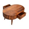 Stripe Coffee Table - Chestnut - Image 8