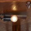 6 Shelf Lighted Corner Curio Cabinet With Adjustable Tempered Glass Shelves And Mirror Back (E26 Light Bulb Not Included) - Oak - Image 12