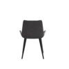 Modern Dining Chair Living Room Metal Leg Dining Chair (Set of 2) - Black / Gray - Image 11