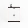 Freestanding Wooden Shoe Cabinet, 4 Tier Organizer With Drawer - White / Walnut - Image 23