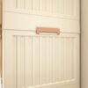 Portable Wardrobe Closet Storage Organizer With 9 Magnetic Doors - Cream White - Image 8