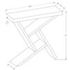 Accent Console Table For Entryway, Modern Convenient Design - White - Image 6