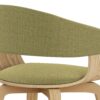 Lowell - Bentwood Dining Chair - Acid Green / Light Brown - Image 6