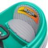 Bumper Car For Kids, 12V Dual Drive 1-6 Years Old Children's Electric Car With Pushrod Dinner Plate USB Bt Music Rocking Horse Mode Anti-Collision Bumper Ride On Car - Green - Image 23