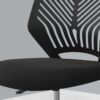 Office Chair, Adjustable Height, Swivel, Ergonomic, Contemporary / Modern - Black - Image 4