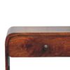 Aspen - Slim Coffee Table - Dark Brown - Image 4