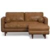 Morrison - Upholstered Sofa And Ottoman Set - Brown - Image 5