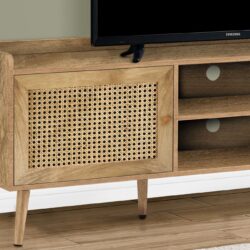 TV Stand, 72 Inch, Console, Media Entertainment Center, Storage Cabinet, Transitional - Walnut