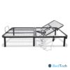 Bthu - California King Adjustable Bed Base With Head Position Adjustment - Black - Image 2