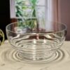 Swirl Acrylic Serving Bowl Unbreakable Large Plastic Soup And Salad Bowl Bpa Free Clear - Clear - Image 7