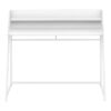 Computer Desk For Home Office, Laptop, Storage Shelves, Contemporary Convenient Design - White - Image 2