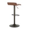 Ale - Industrial Barstool (Set of 2) - Brown - Image 4