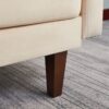 Stationary Loveseat - Beige - Image 17