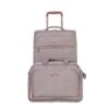 4 Piece Set (16/20/24/28), Softshell Suitcase Spinner Wheels Terylene Luggage Sets Carry On Suitcase Luggage Lightweight Durable Suitcase - Khaki - Image 12