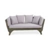 Outdoor Expandable Daybed With Water Resistant Cushion - Gray - Image 4