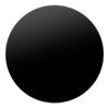 Modern High Gloss Minimalist Round Dining Table - Black - Image 13