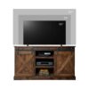 Farmhouse - Corner TV Stand For TVs Up To - Aged Whiskey - Image 9