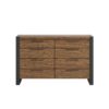 Phera - 8 Drawer Dresser - Brown - Image 2