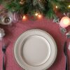Plastic Charger Plate (Set of 8) - Cream - Image 5