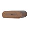 Wall Mounted Round Bedside Table - Chestnut - Image 4