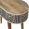 Inlay - Edessa Bone Console Table - Oak - Image 7