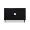 Aspen - Queen Vertical Tufted Modern Headboard Platform Bed Set - Mink Beige - Image 15