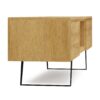 Lowry - Handcrafted TV Media Stand - Oak - Image 3
