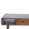Curved Coffee Table - Chestnut - Image 3