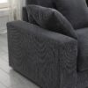 Mystic - Reversible Sectional Sofa Chaise - Dark Gray - Image 9
