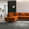 Brooke - U Shape Corner Sofa - Orange - Image 12