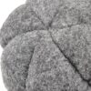 Pumpkin Ornament Decor For Holiday Harvest Festival Fall Festival & Thanksgiving (Set of 3) - Gray - Image 6