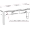 Artisan - Coffee Table - Russet Brown - Image 9