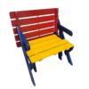 Multi Functional Kid's Arm Chair Table 2 Benches Set Easy To Clean - Colorful - Image 9