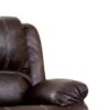 Zuriel - Synthetic Leather Recliner Loveseat - Brown - Image 2