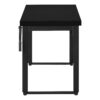 Computer Desk, Home Office, Standing, Adjustable, Laptop, Contemporary - Black - Image 4