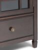 Connaught - Tall Storage Cabinet - Dark Chestnut Brown - Image 7