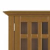 Bedford - Low Storage Media Cabinet - Light Golden Brown - Image 4