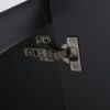 Contemporary Wall Mounted Bathroom Vanity With 3 Soft Close Doors - Lake Blue - Image 13