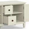 Connaught - Wide TV Stand - Antique White - Image 5