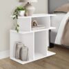 Accent Table Side Contemporary And Modern - White - Image 3