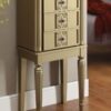 Tammy - Jewelry Armoire - Gold - Image 4